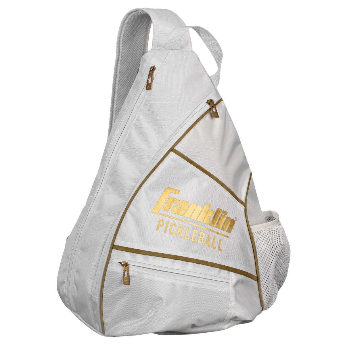 Sling Back Pack White/Gold-1