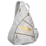 Sling Back Pack White/Gold-1