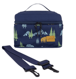 Lunch BOX-030-Printed Navy BEA-1