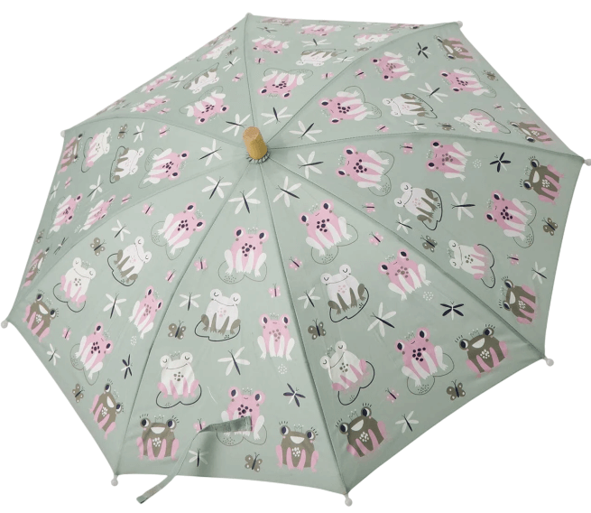 Umbrella-022-Printed Frogs-1