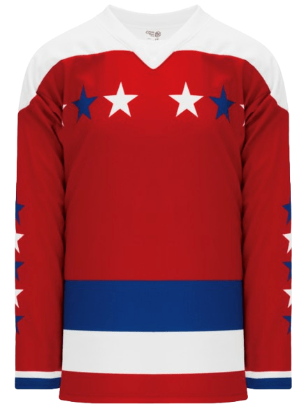 Gilet Hockey LNH-Washington 3E Rouge-1