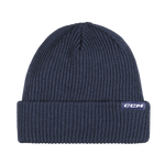 High Cuffed Beanie-Bleu Marine-1