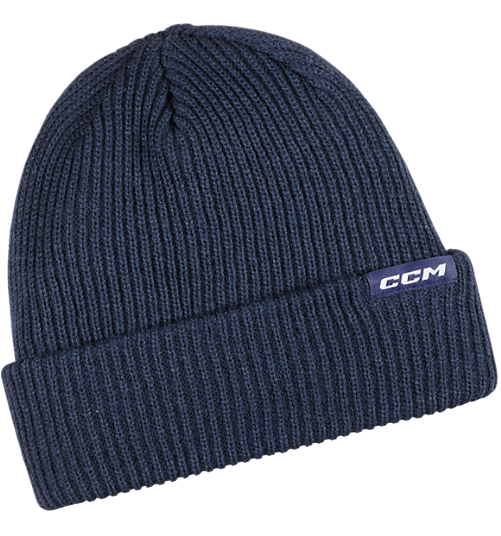 Team Cuffed Beanie-Bleu Marine-1