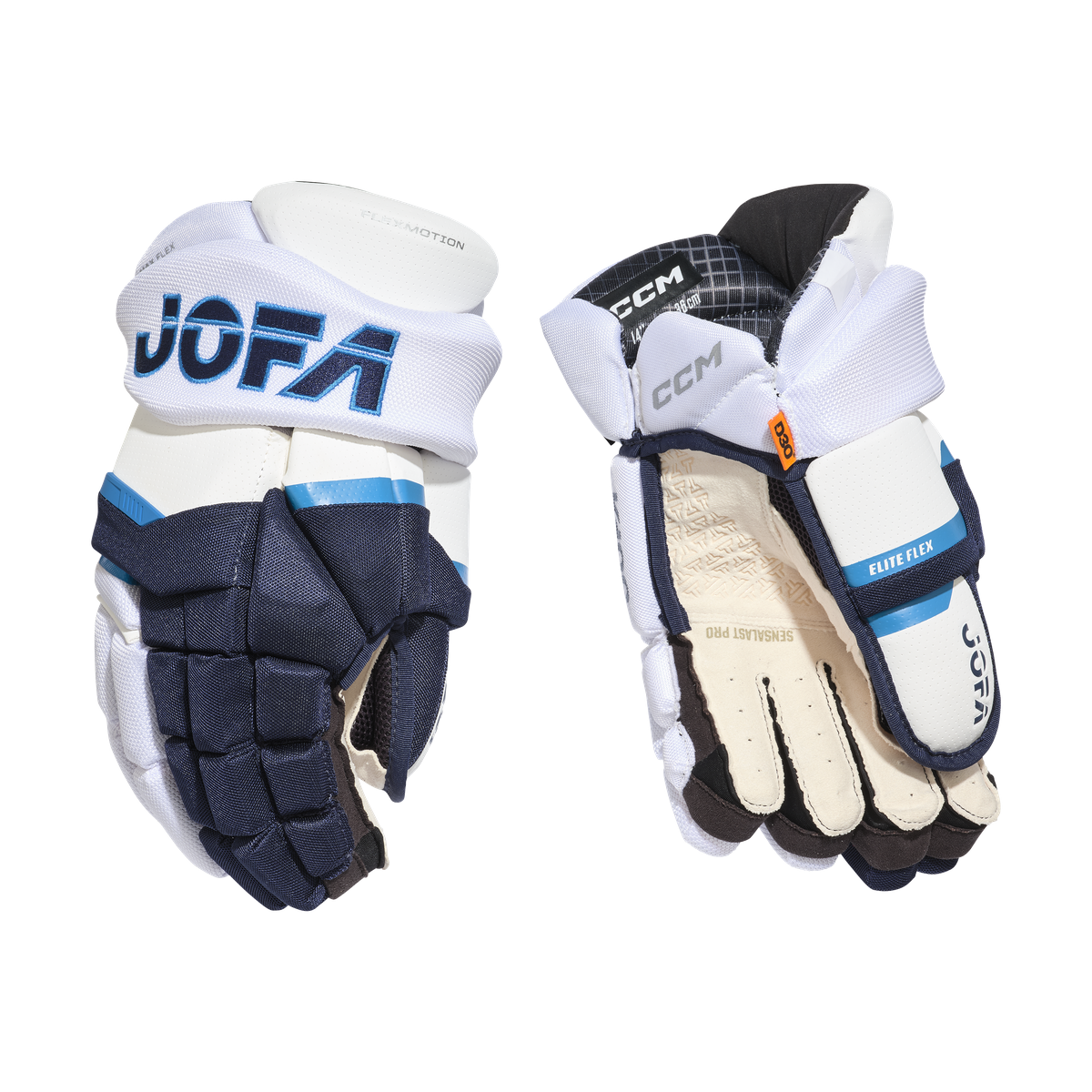 Jofa-Blanc/Bleu Marine-1