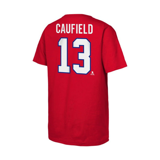 T-Shirt Name AND Number-Caufield/Rouge-1
