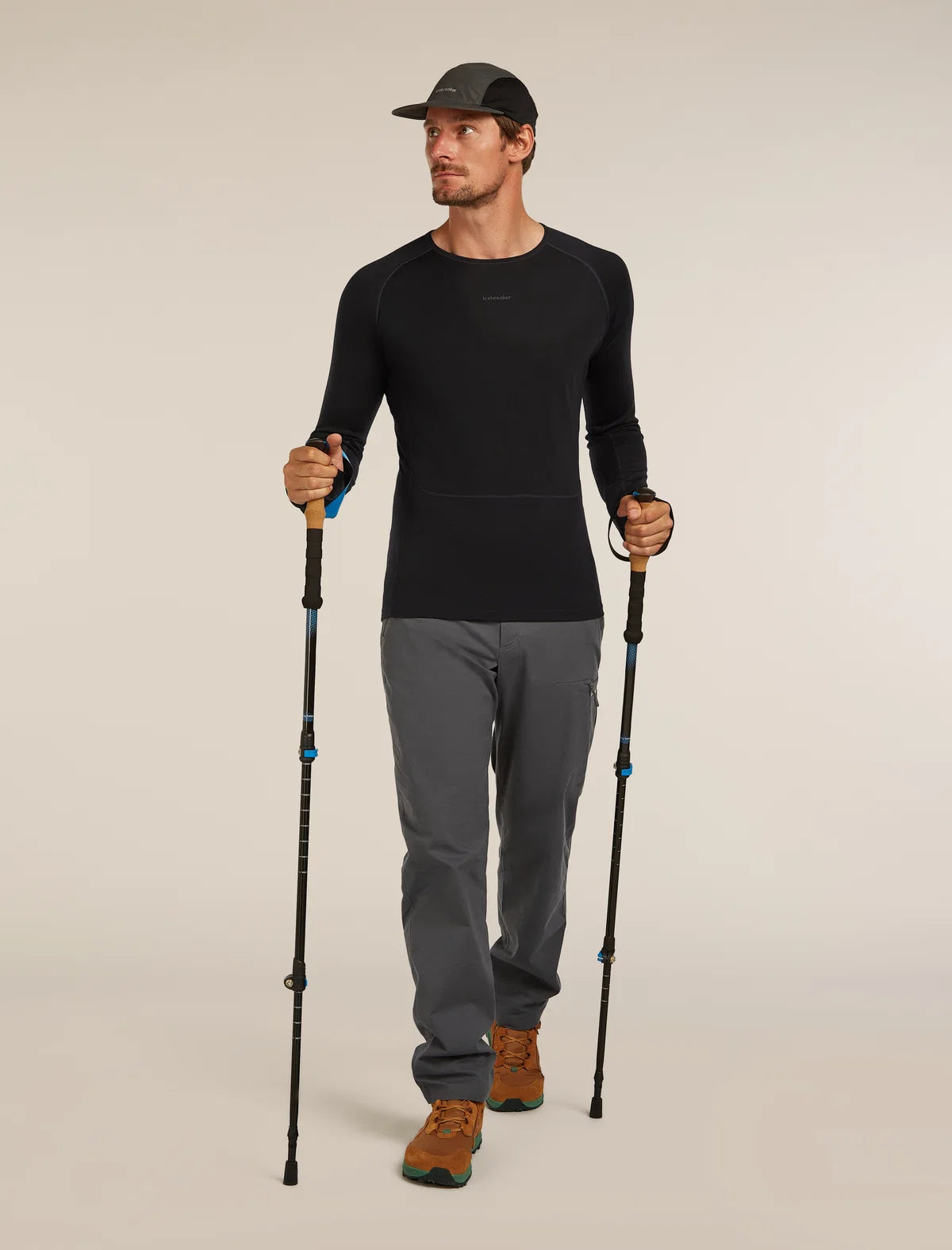 Men's Merino 200 Zoneknit Crew Neck Base Layer Top