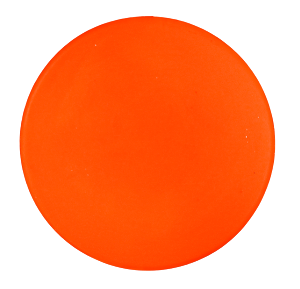 Rondelle Éponge Orange-2