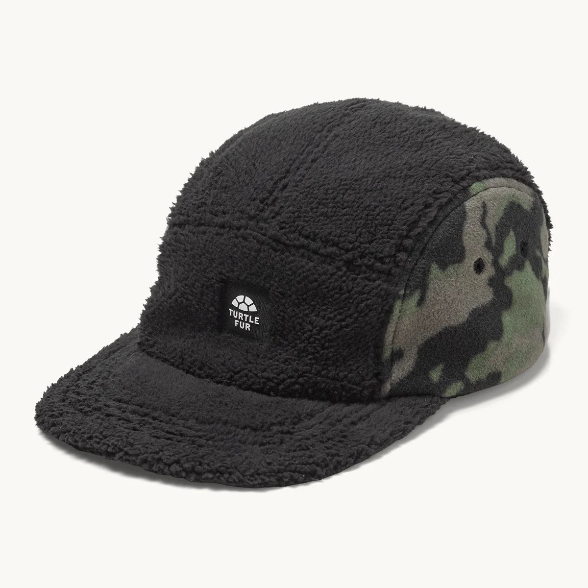 Adult Printed Fleece ART-5 Panel Peruvian Beanie
