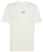 Essentials Small Logo Single-OFF White/RAY Blue-1