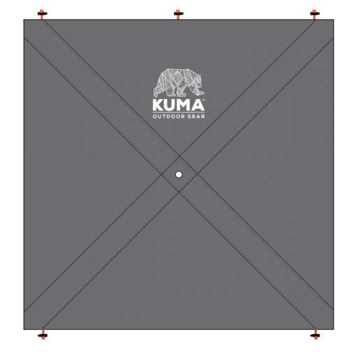 Bear DEN Gazebo Privacy Panels 2025-GR-Gris-1