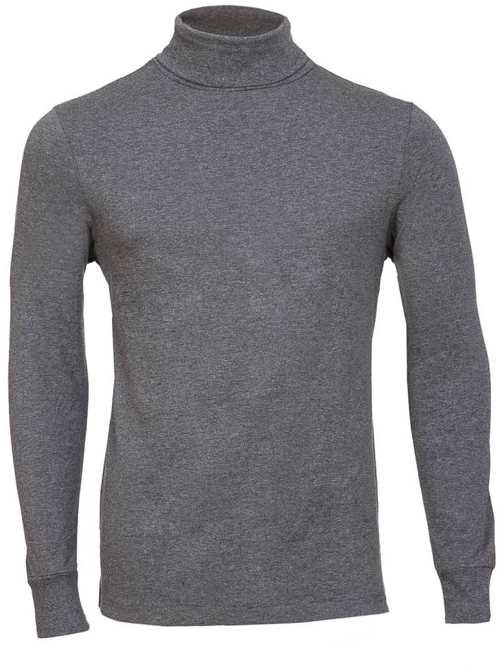THE Turtleneck-2637-Heather Charcoa-1