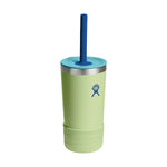 12oz Tumbler With Straw AND Boot-Seedling Green-1