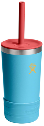 12oz Tumbler With Straw AND Boot-Bluejay-1