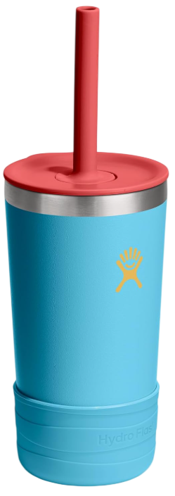12oz Tumbler With Straw AND Boot-Bluejay-1