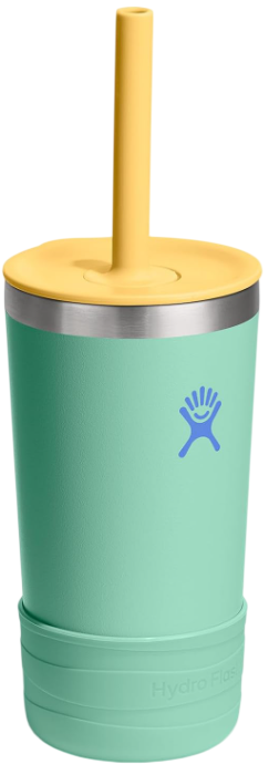 12oz Tumbler With Straw AND Boot-344-Mermaid Green-1