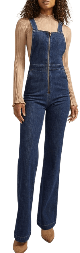 Flare Overall 31-Indigo-1
