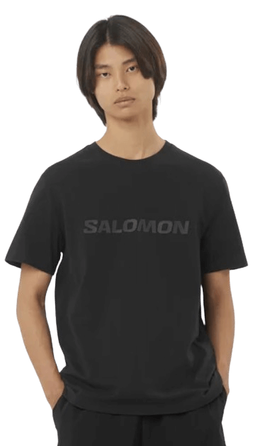 Salomon BIG Logo-Deep Black-1