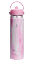 24 OZ Wide Flex Straw CAP-Jelly Pink-1