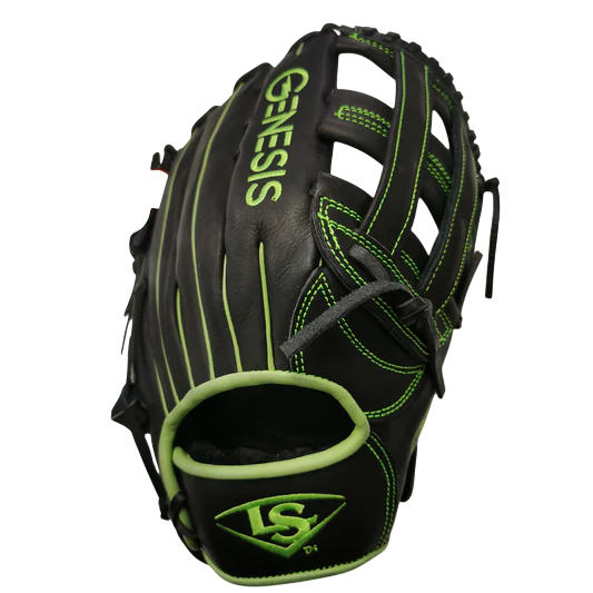 Genesis Slowpitch SMU 13-Noir-Vert Neon-1