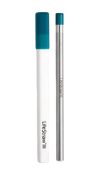 SIP Steel Filterstraw W/Carry Case-Laguna Teal-1