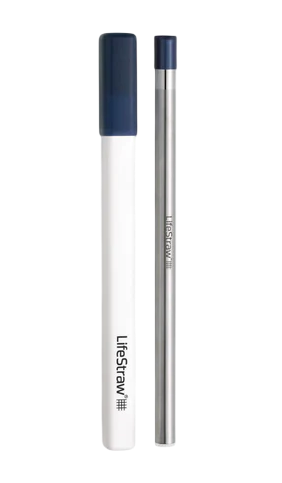SIP Steel Filterstraw W/Carry Case-Midnight Blue-1
