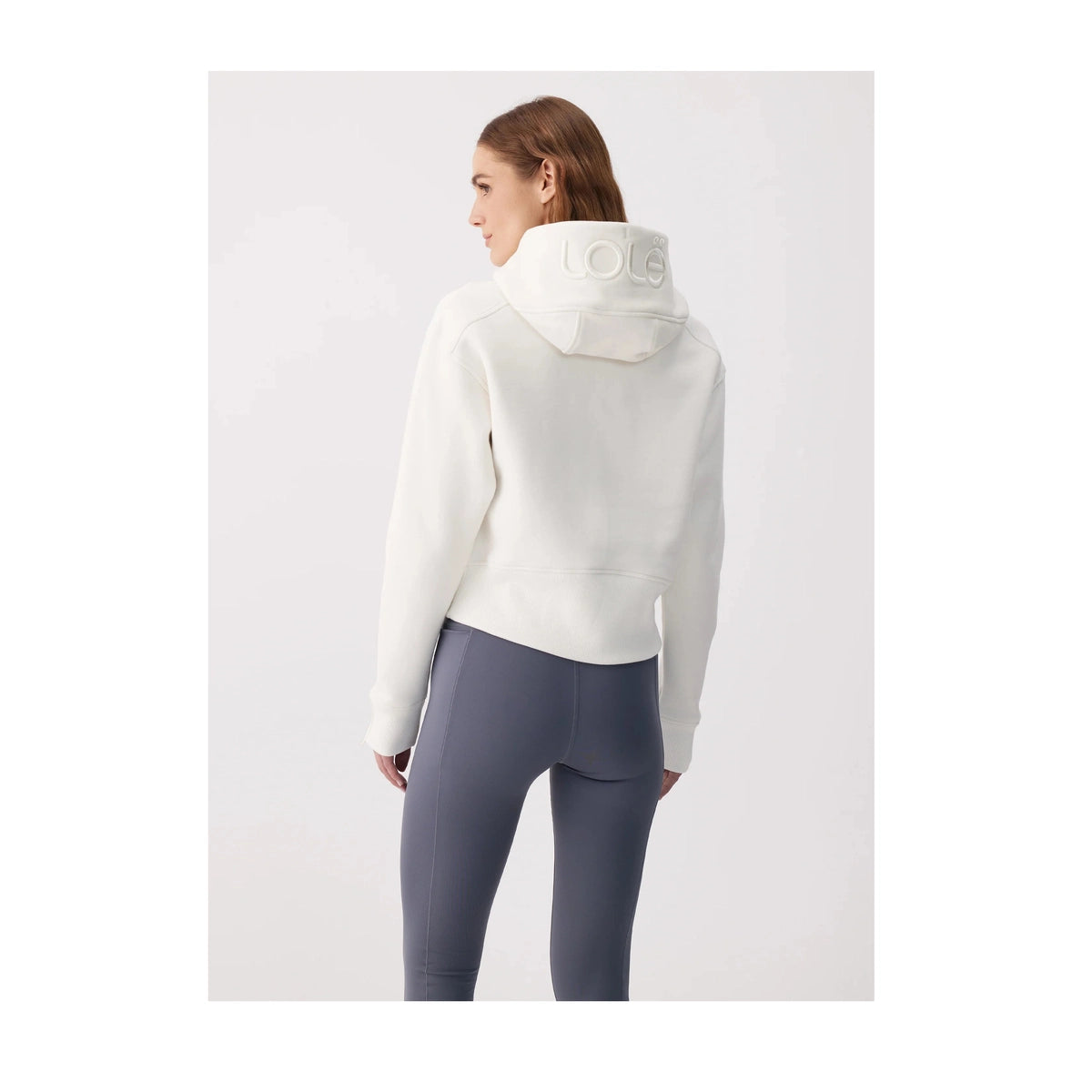Chandail Ouaté Capuchon Plein ZIP Icone Max Femme