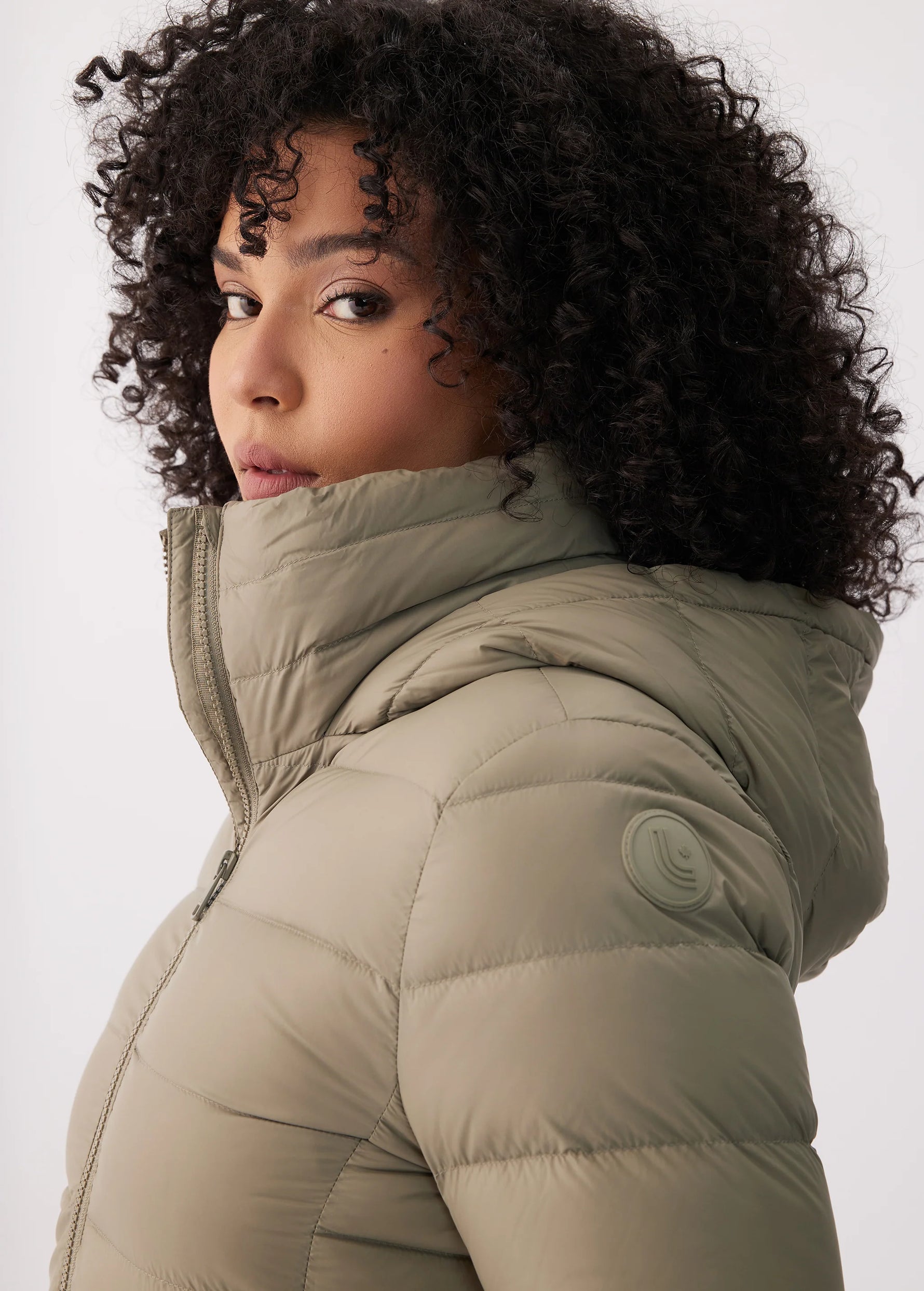Women's Emy Down Mid-Season Coat