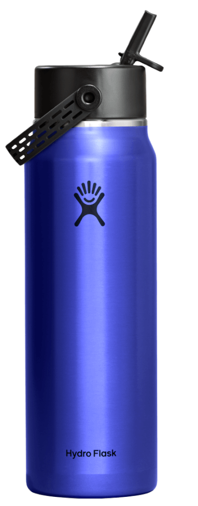 32 OZ Lightweight Wide Flex Straw CAP-392-Sapphire Blue-1