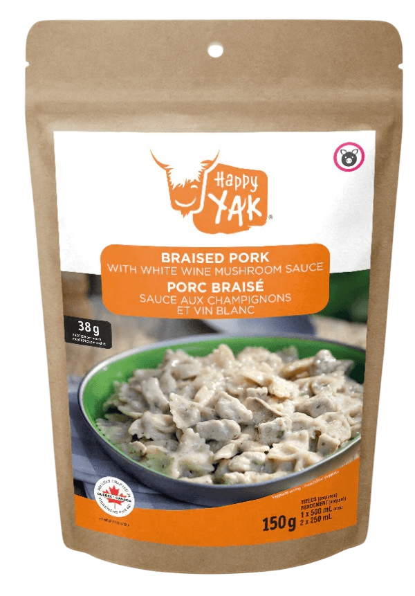 Porc Braisé, Sauce Champignon VIN Blanc-1