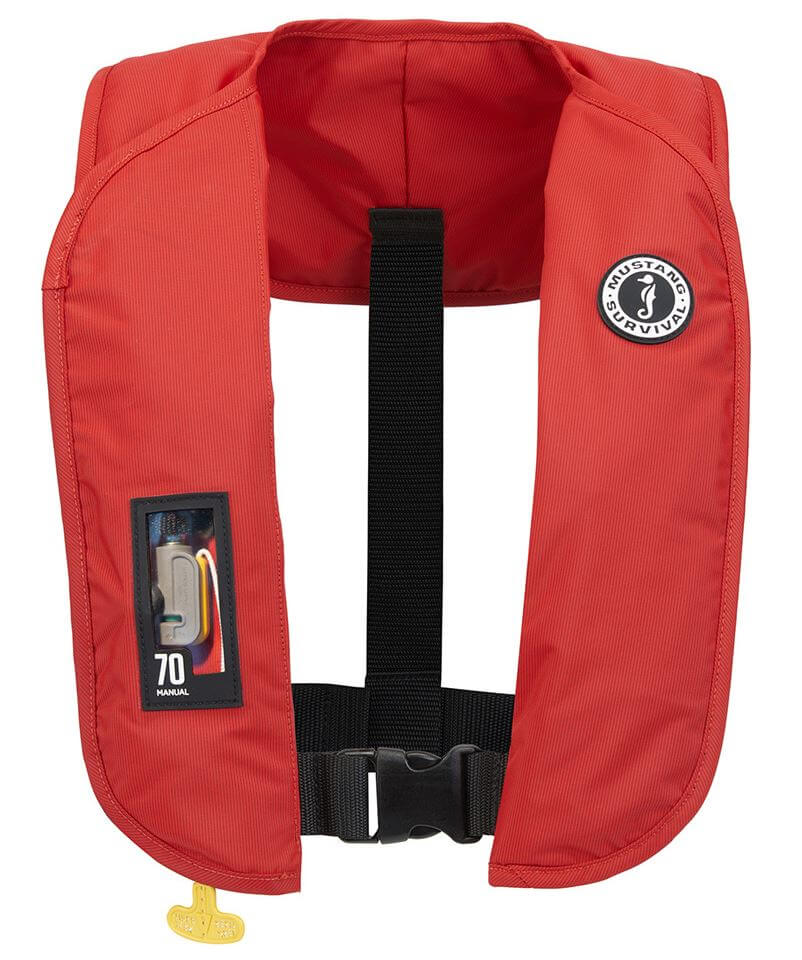 MIT 70 Manual Inflatable PFD-RED-1