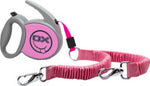 OX - Harnais Avec Laisse Retractable-Rose-1