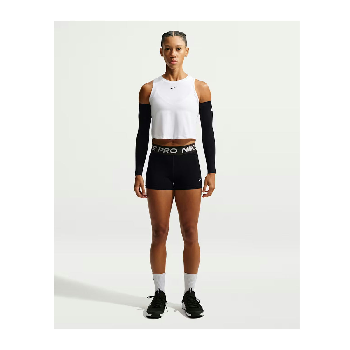 DRI-FIT Volleyball Sleeves-010-Black/White-1