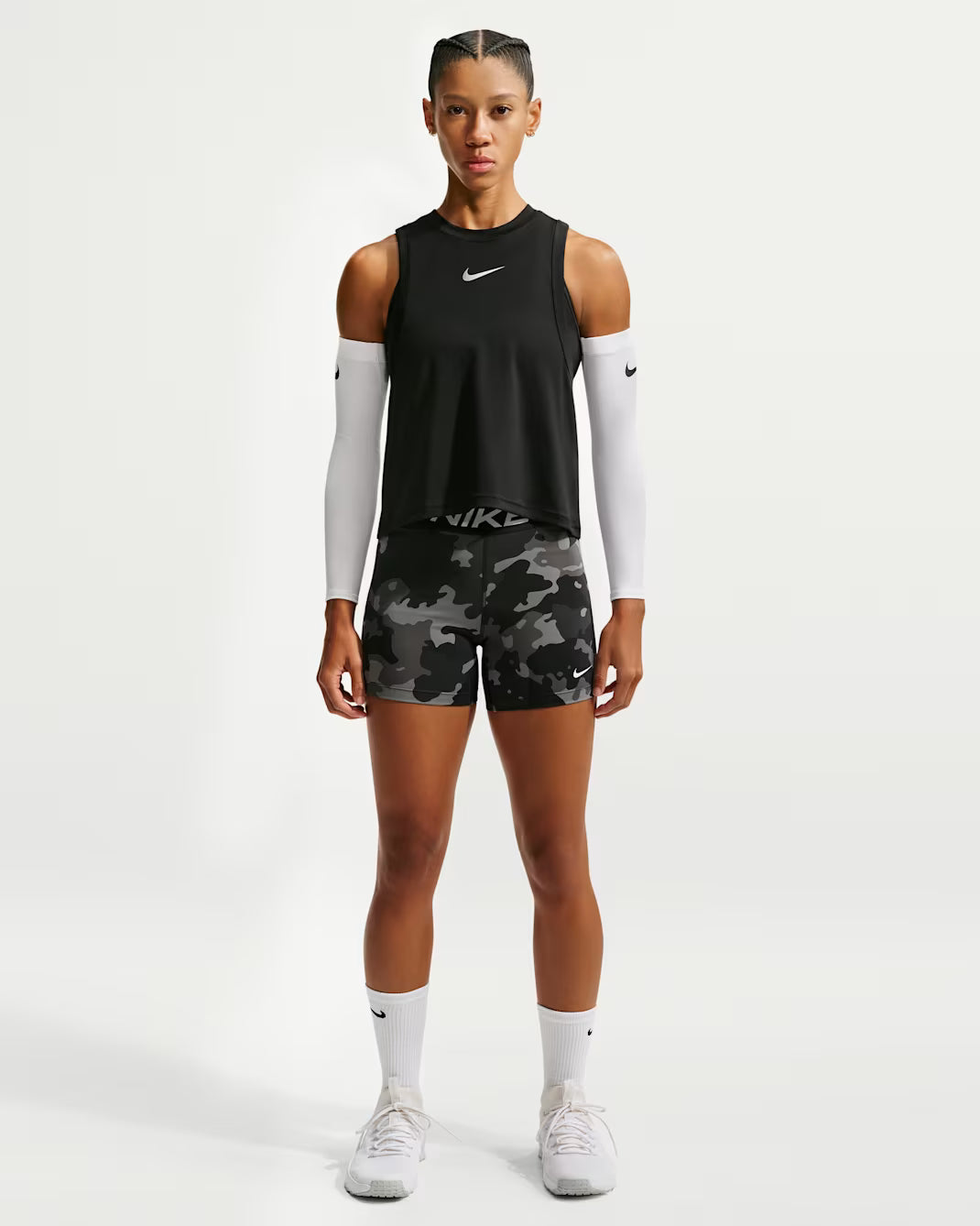 DRI-FIT Volleyball Sleeves-101-White/Black-1