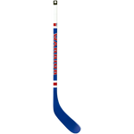 Mini -Bâton de Hockey Blue O6 NEW York
