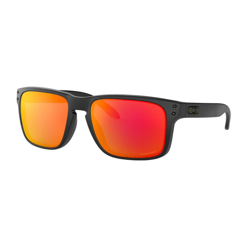 Holbrook Matte Black W/ Prizm Ruby Iridi-4