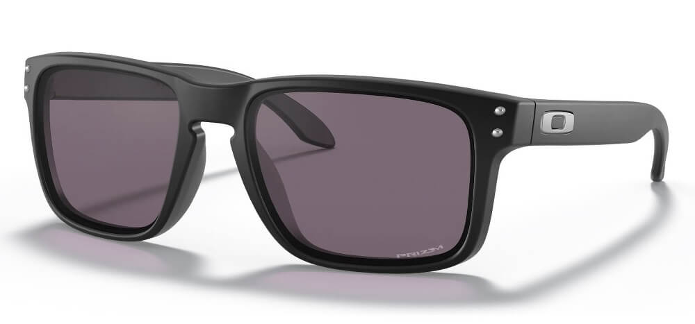 Holbrook Matte Black W/ Prizm Grey-6