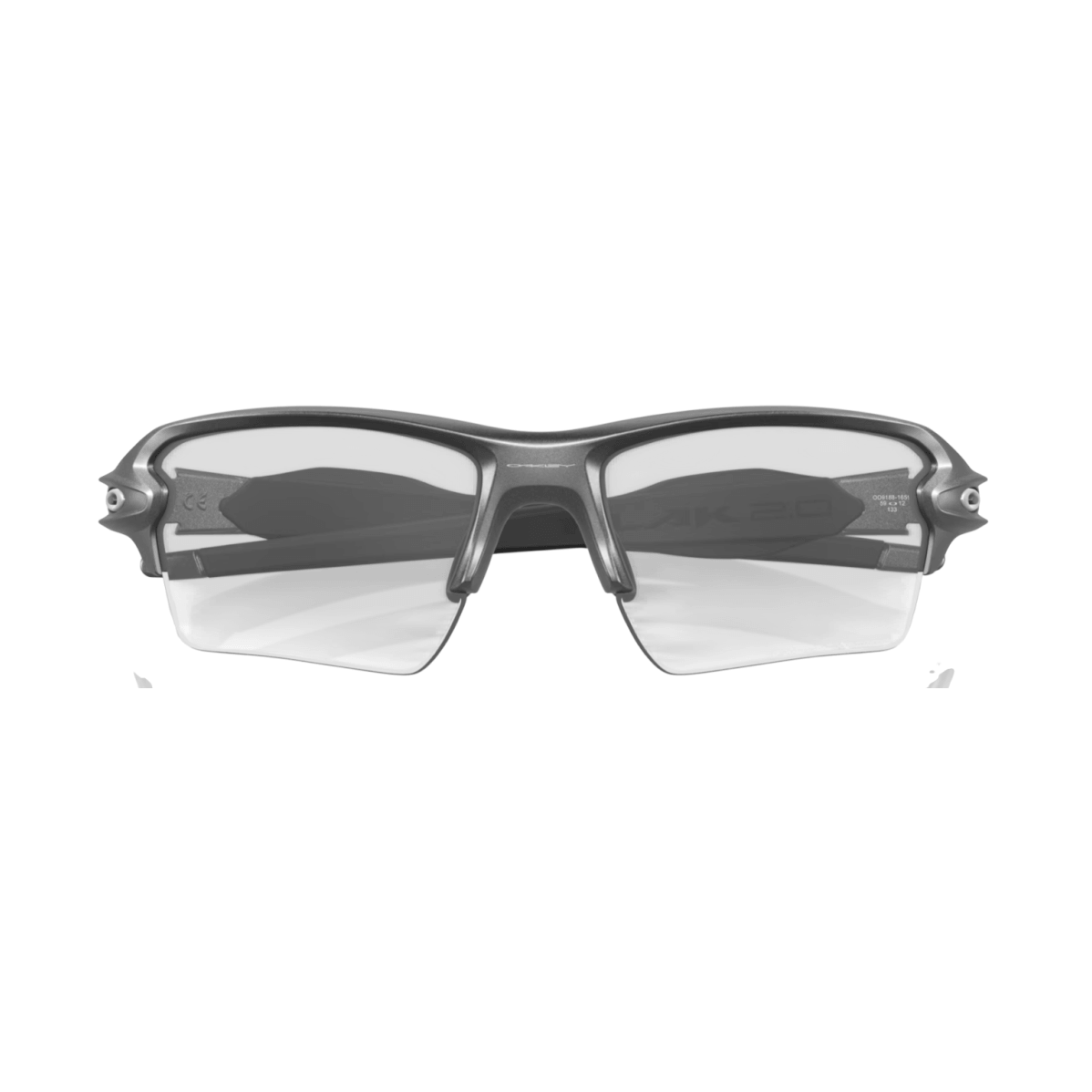 Flak 2.0 XL Steel Clear to BLK Iridium-6
