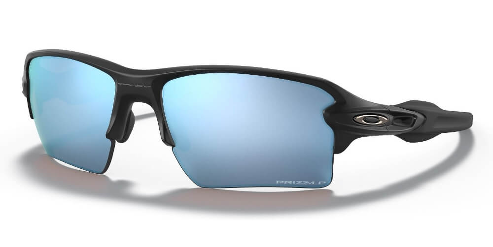Flak 2.0 XL Matte Black W/Prizm Deep WAT-6