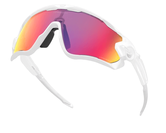 Jawbreaker Polished ALL White W/ Prizm R-3