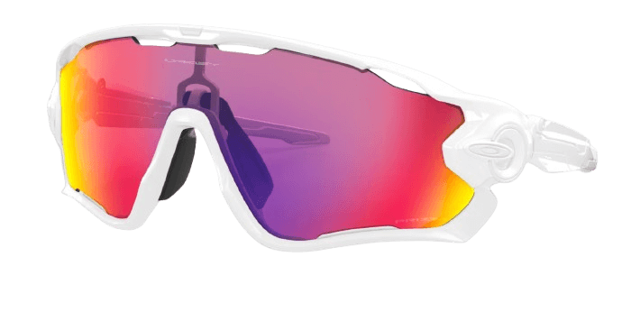 Jawbreaker Polished ALL White W/ Prizm R-1