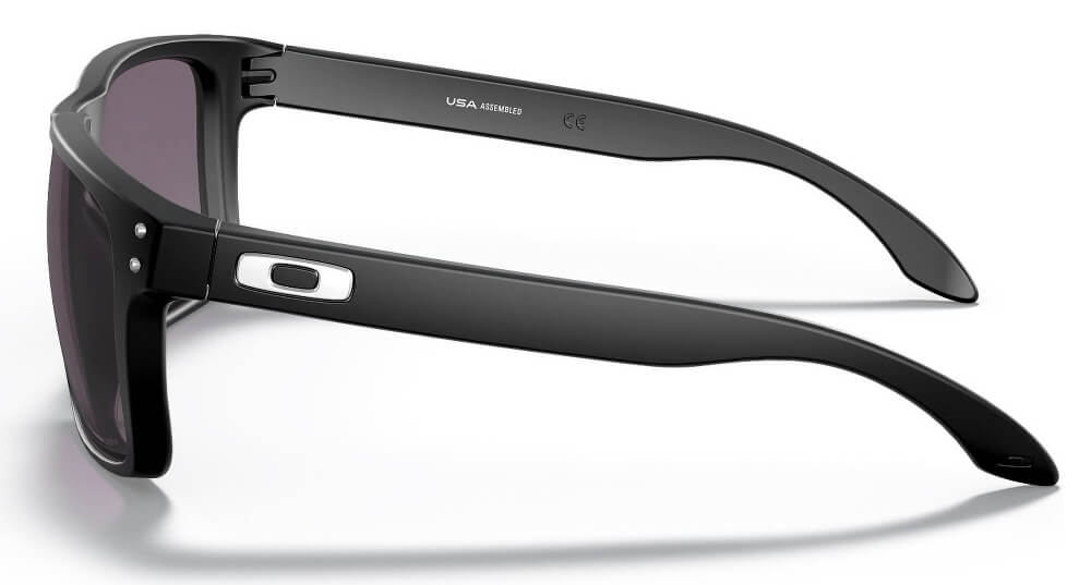 Holbrook XL Matte Black W/Prizm Grey-7