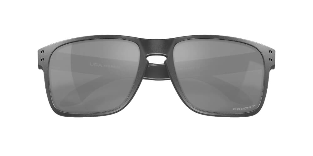 Holbrook XL Steel W/ Prizm Black Iridium-4
