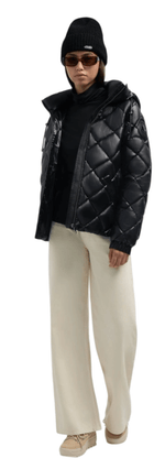 Skylynn Diamond Quilted Boxy Puffer-48