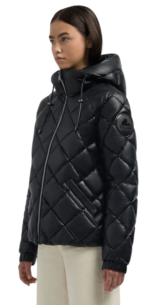 Skylynn Diamond Quilted Boxy Puffer-30