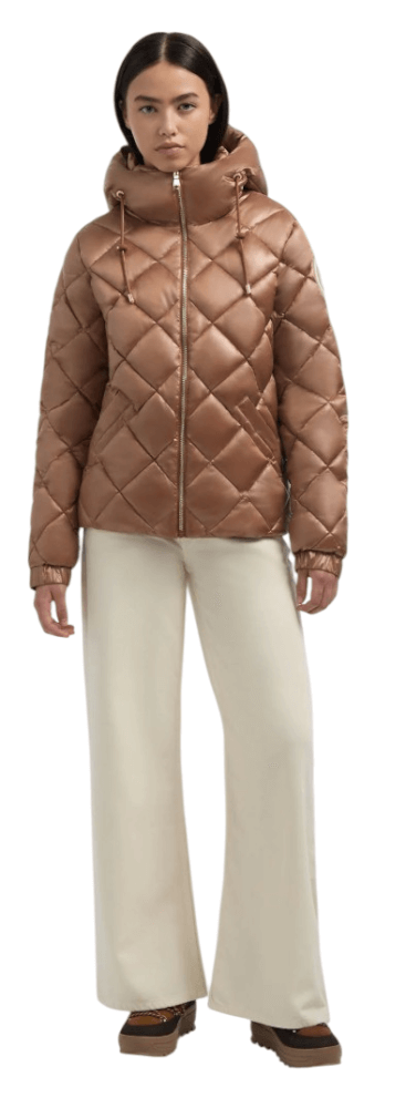 Skylynn Diamond Quilted Boxy Puffer-34