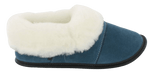 Paresseuse Suede Coupe Basse-Aqua Intense-1
