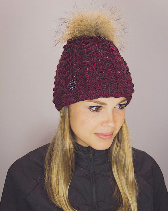 Bonnet Avec Bijoux ET Pompon Raton-5