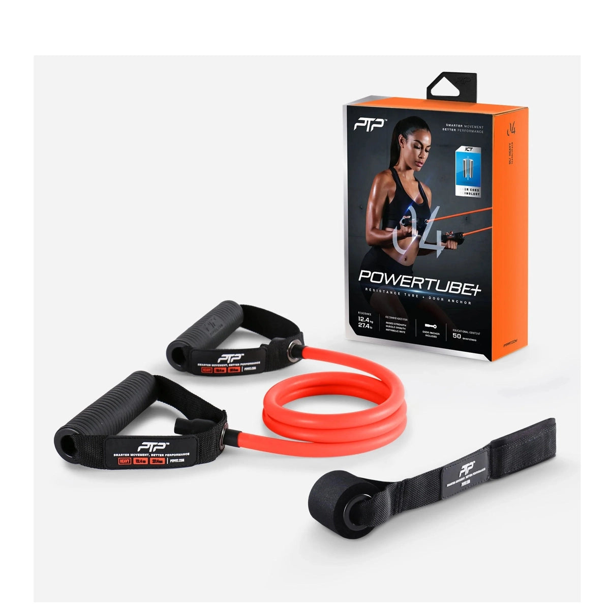 Powertube+ Heavy (12.2 - 45 Lbs) Orange-1
