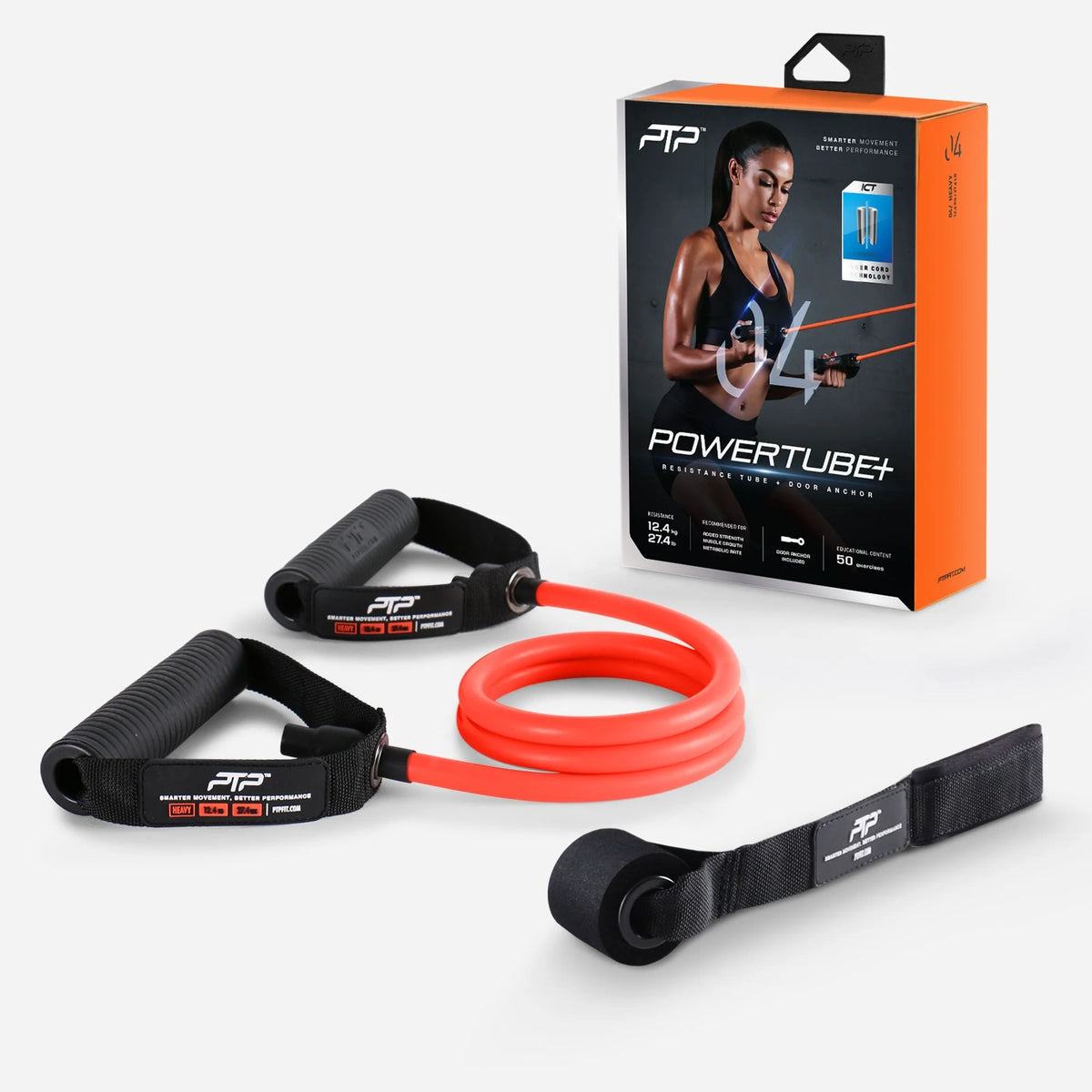 Powertube+ Heavy (12.2 - 45 Lbs) Orange-1