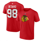 Name AND Number Black Hawks-Rouge Bedard-1